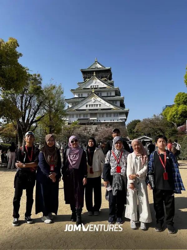 Osaka Castle, Osaka, Japan.