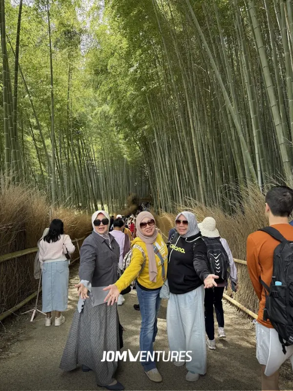 Arashiyama, Osaka, Japan.