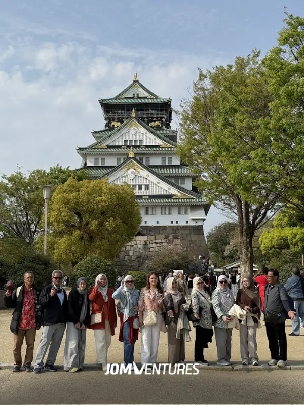 Osaka Castle, Osaka, Japan.