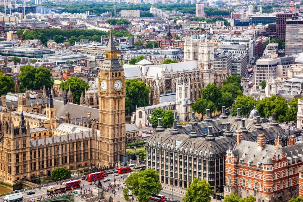 Big Ben, London, England.