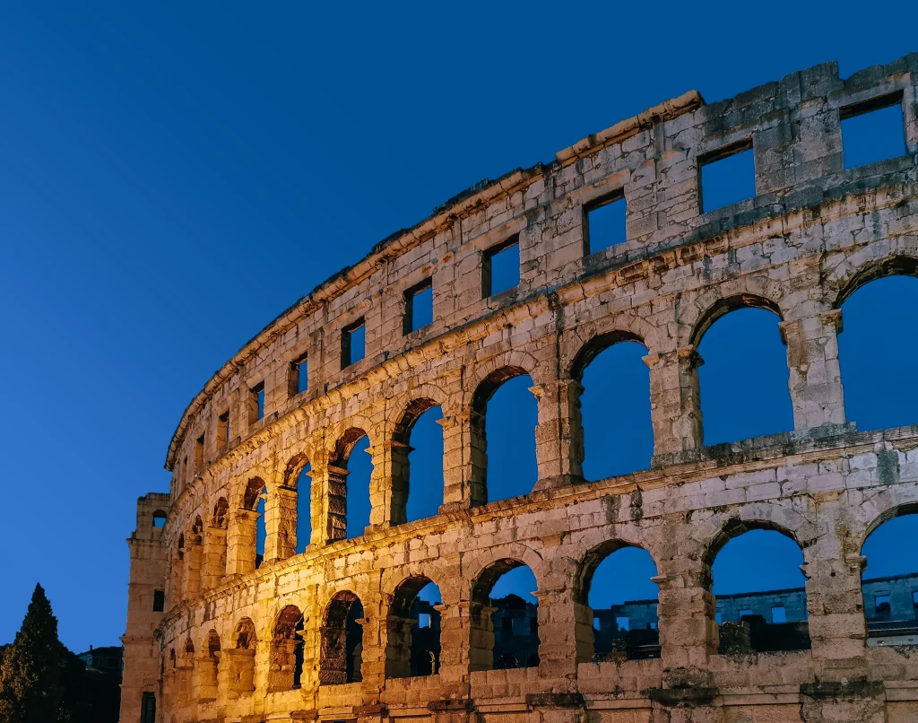 Colosseum, Rome, Italy.